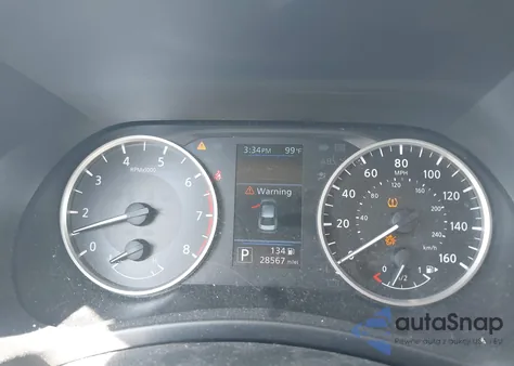 2024 Nissan Sentra S Xtronic Cvt z USA, uszkodzony, nr VIN 3N1AB8BV5RY234355